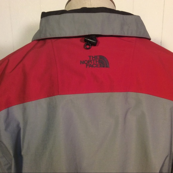 Men’s The North Face HyVent Jacket Mens size medium Red & Gray - Picture 6 of 16